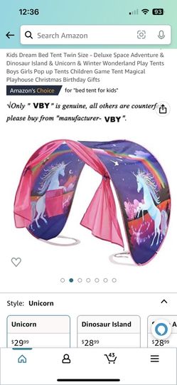 Unicorn Fantasy Tent