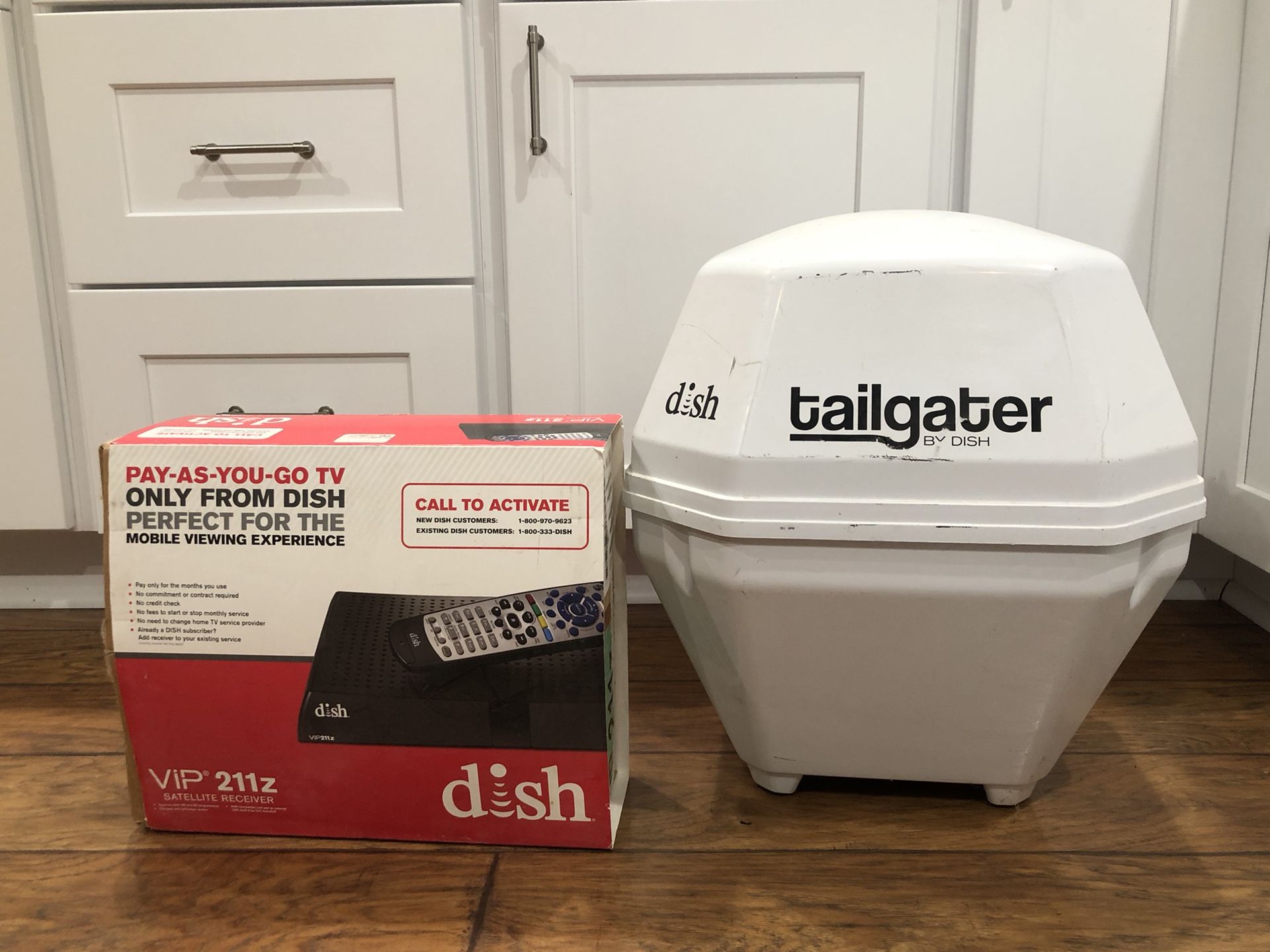 Dish Tailgater And Dish Vip 211z Satellite Reciever