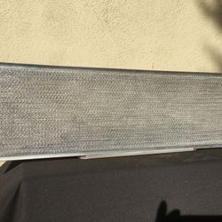 Washable metal filter for PTAC Units. Measures 30-3/8 inch x 8-3/8 inch.