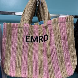 EMRD Striped Tote Bag