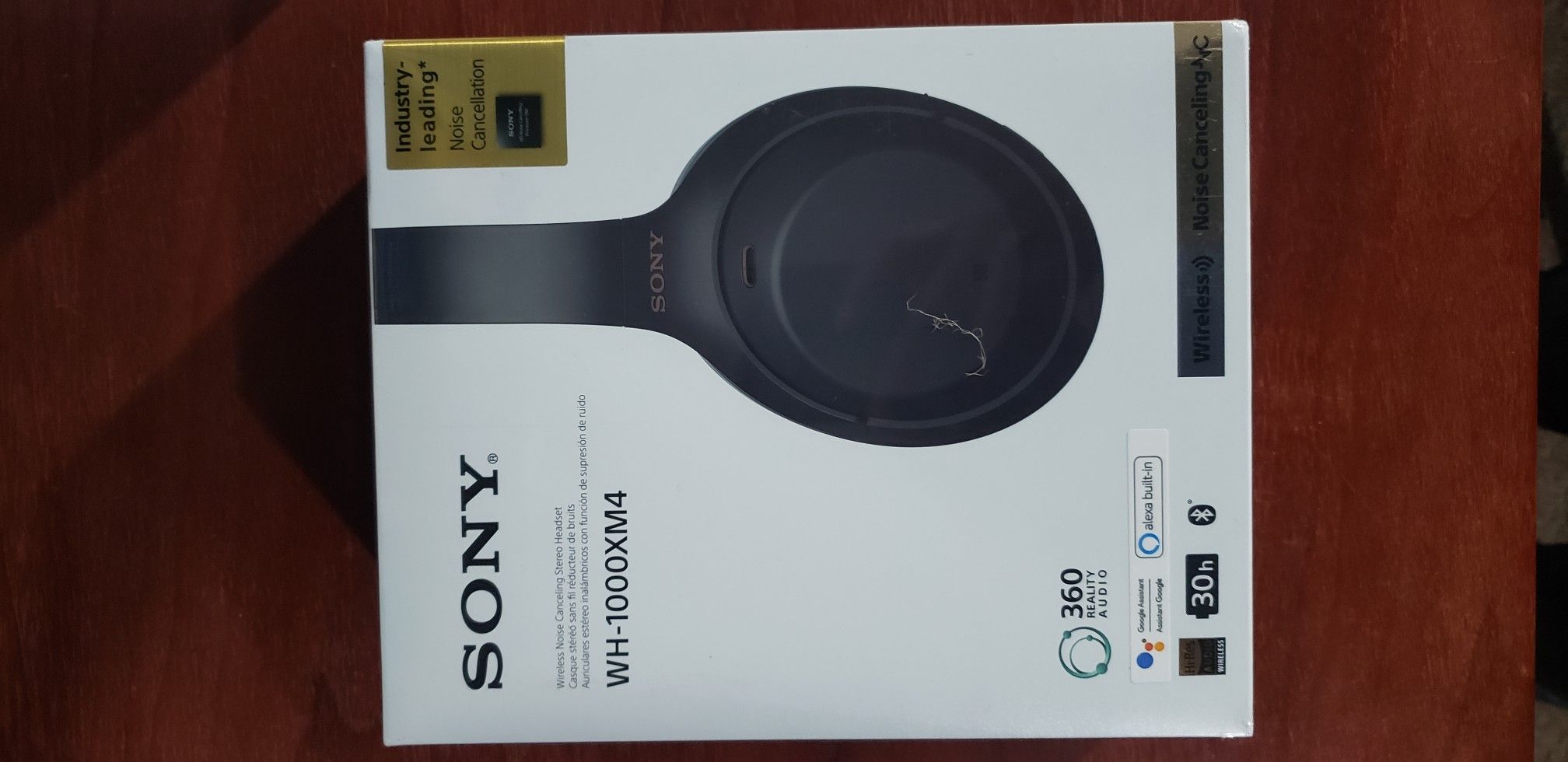 Wireless headphones Sony WH-1000XM4 (noise canceling)