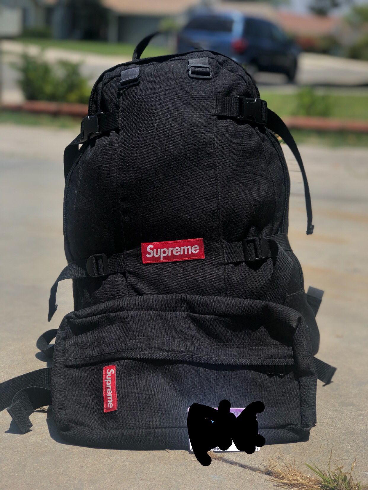 *RARE* Supreme SS12 Backpack w/ Matching Waistbag
