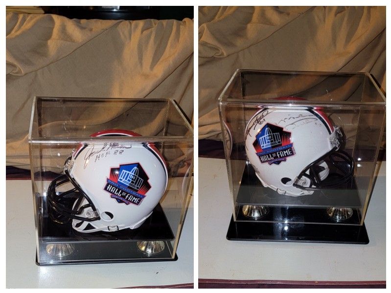 HOF Signed Helmet