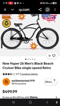HYPER BEACH CRUISER 26"