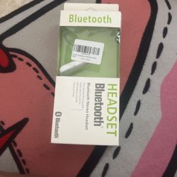 Headset Bluetooth One Ear Headset 