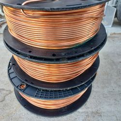 #6, Bare Copper Ground, 315ft, $175, Each.