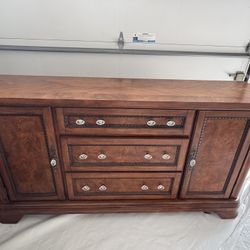 Beautiful Wood Buffet Server