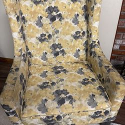 Floral Modern Arm Chair 