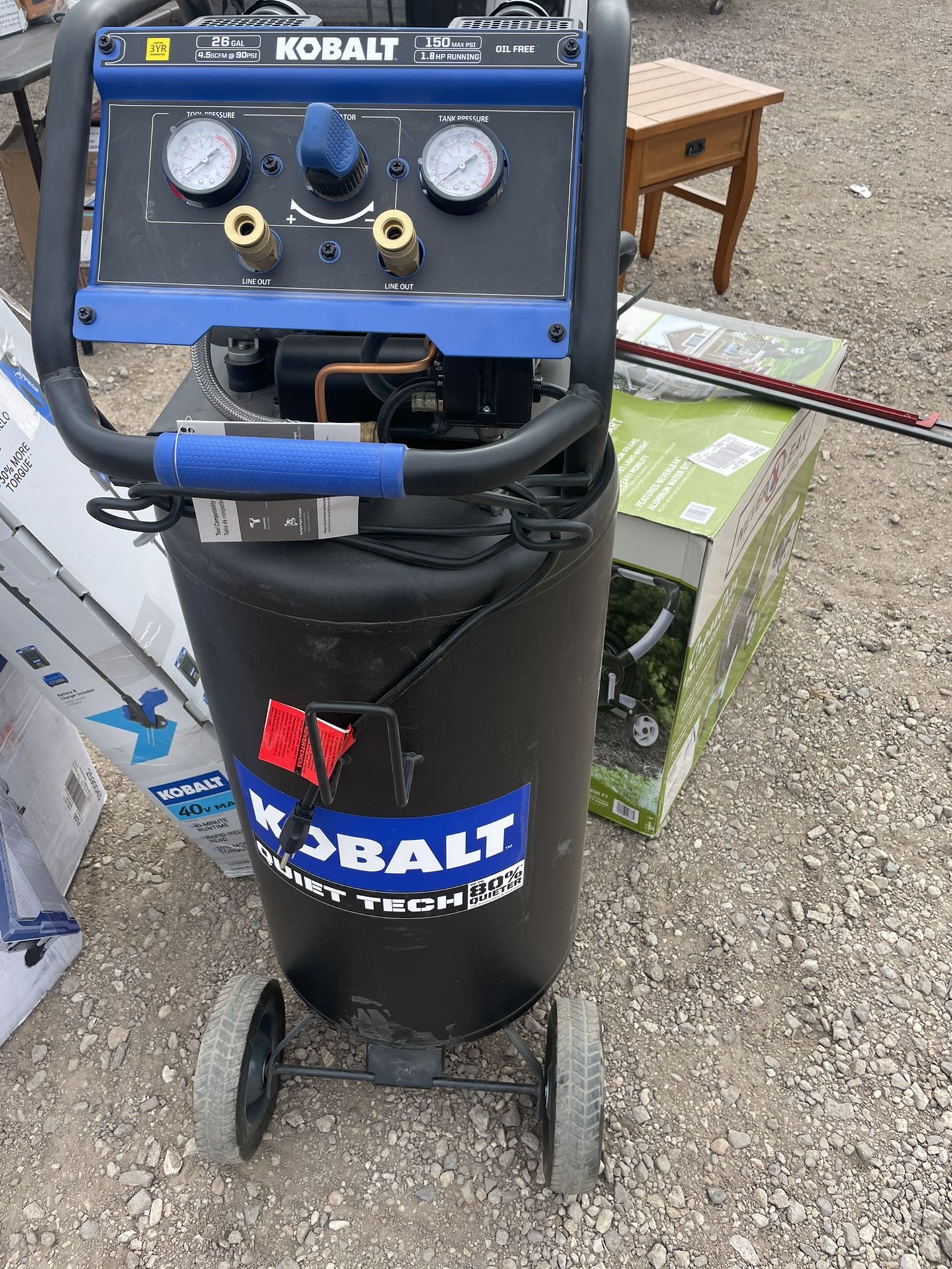 Kobalt Air Compressor 26 Gallon