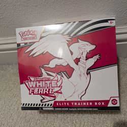 Pokemon TCG Scarlet & Violet White Flare Elite Trainer Box 