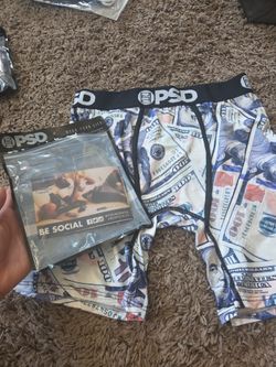 PSD Men's Boxer Briefs Money Print