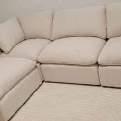 Allandale Modular Sectional Sofa – Project 62 (4-pc, Cream) from Target.