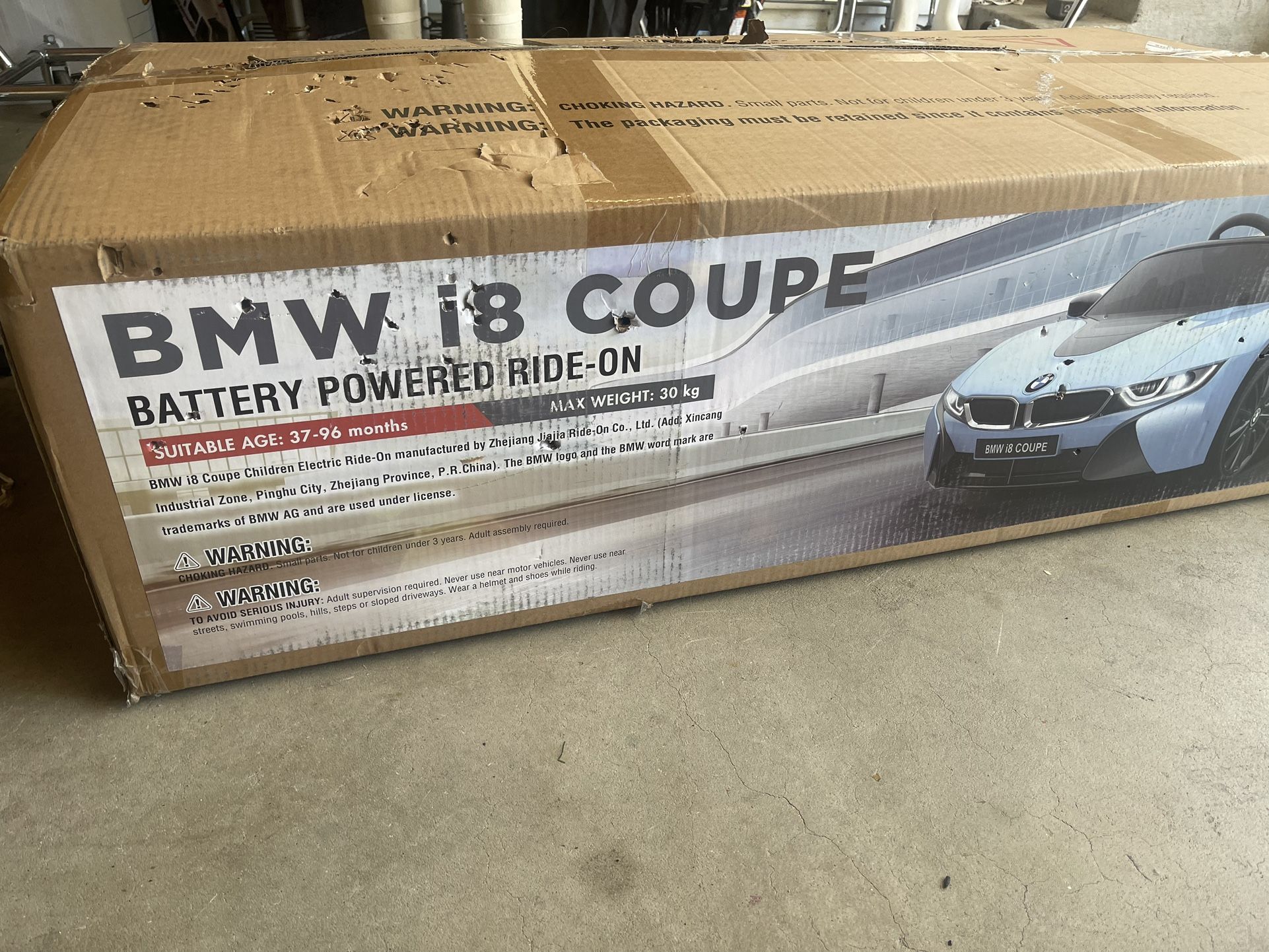 Brand new Kids BMW i8 Mini coupe In Box 