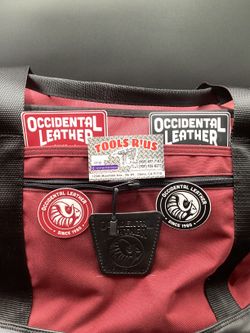 OCCIDENTAL LEATHER OXY GEAR TOTE-RED & BLACK**(FINANCIAMOS/WE FINANCE)**