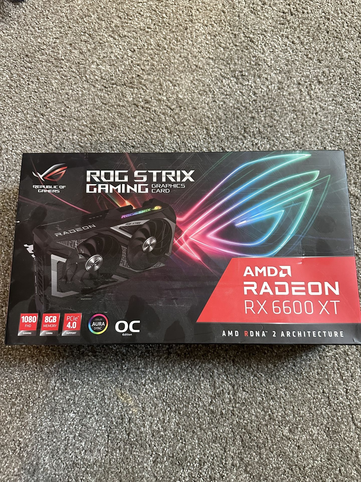 Radeon RX 6600 XT ROG STRIX