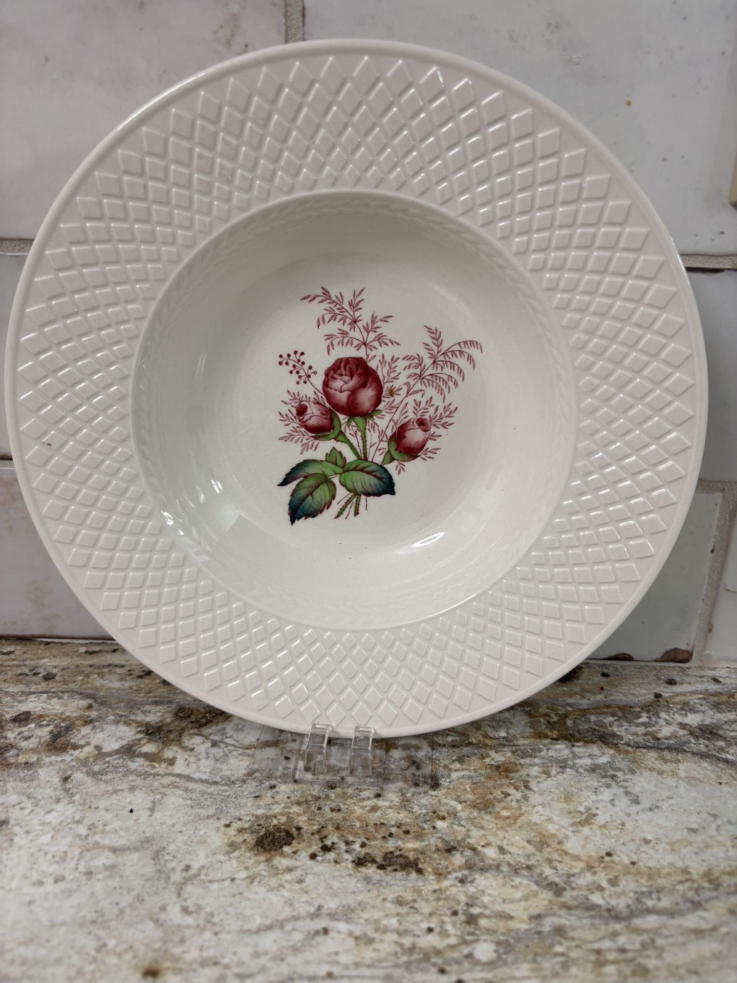 LADY ANNE Spode’s Mansard Rim Copeland Soup Bowl 8.5" Made In England with marking