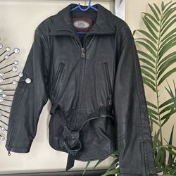 Euro Mind Of California Unisex Leather Jacket 87.000 Like New  