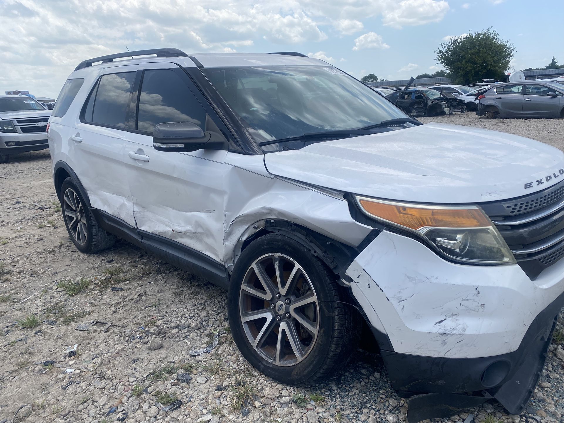 2015 ford explorer 3.5 motor for parts Vendo partes troca explorer suv