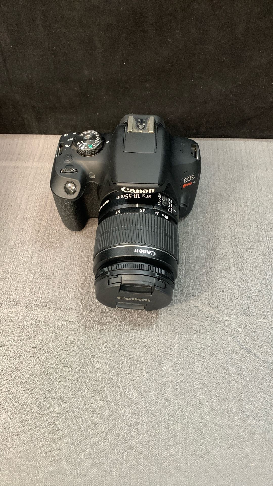 Canon Rebel T7 With 18-55mm Lens