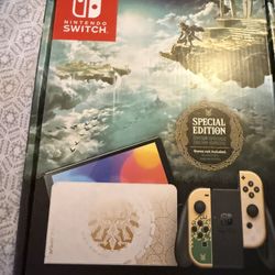 Special edition switch OLED Zelda TOTK