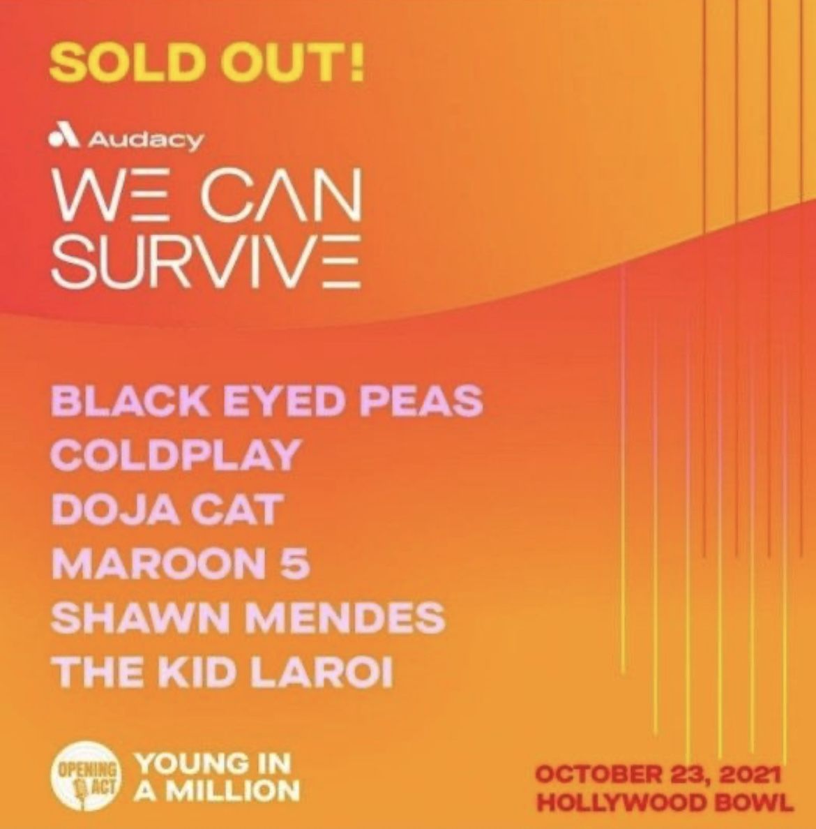 We Can Survive Concert Sat. Oct 23rd (Just Added Saweetie)