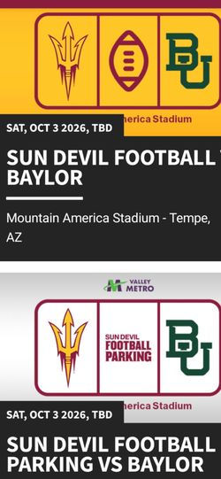ASU VS Baylor 10/3