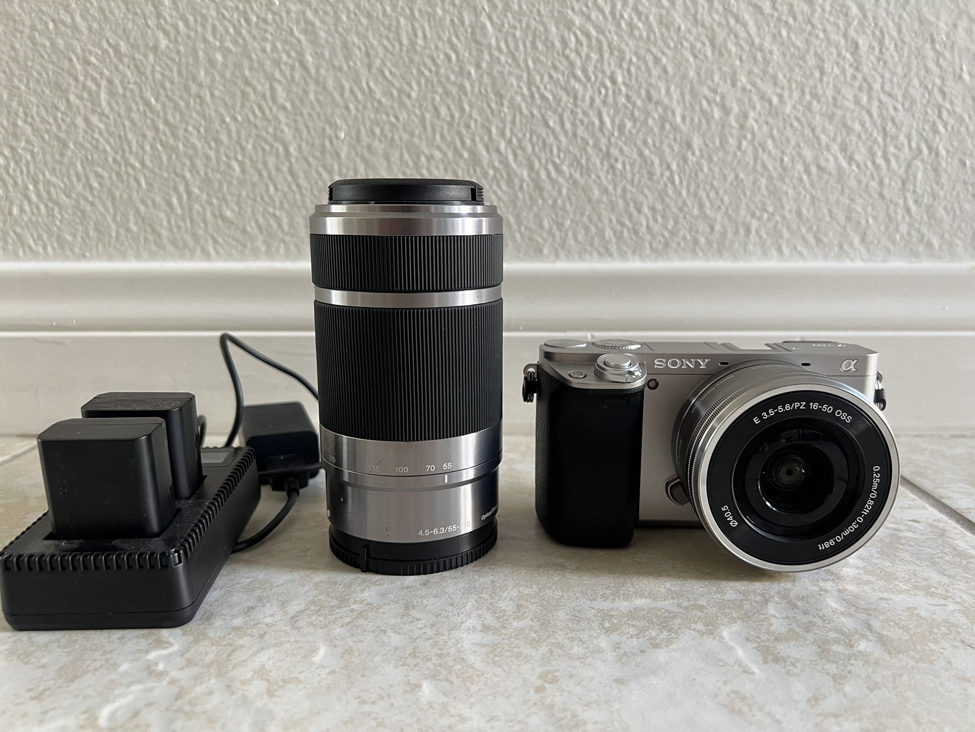 Sony a6000 24.3MP Mirrorless Camera - Plus Extras!