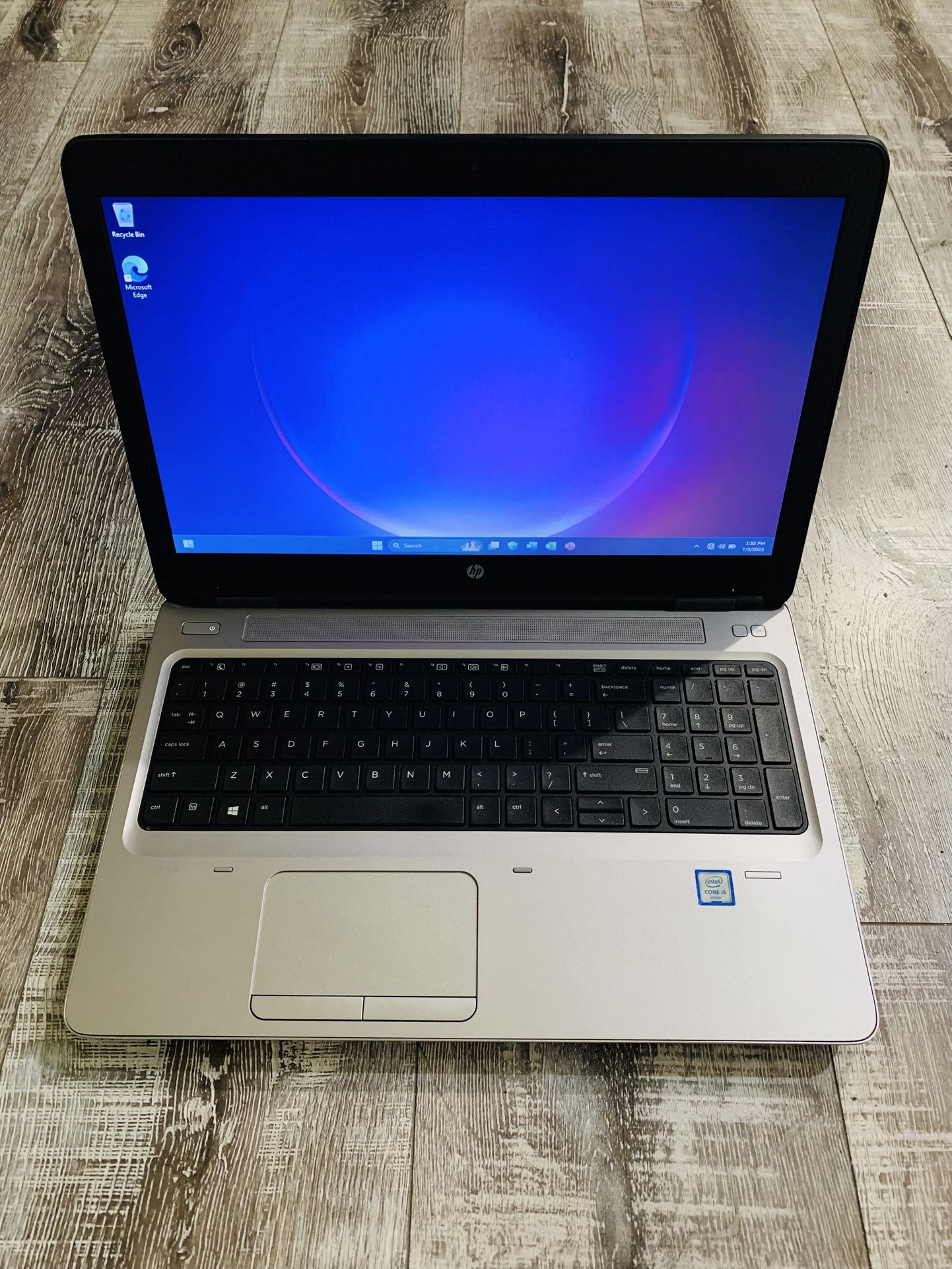 HP 15.6” Laptop - 16GB DDR4 Ram, Intel Core i5, Windows 11 Pro, MS Office 2024