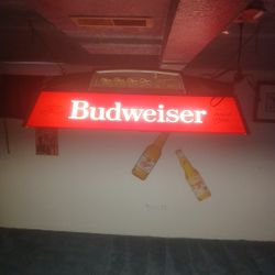 Budweieser Pooltable Light