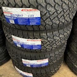 265/70/17 All Terrain Tires