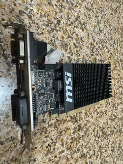 MSI geforce GTX 710 Graphics Card