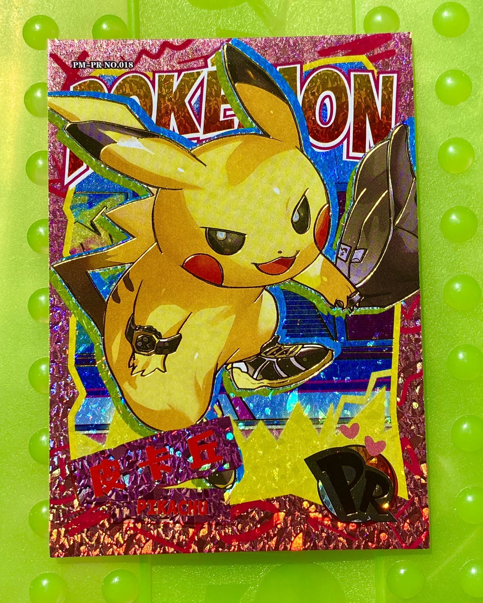 Pokémon Chinese Eif Elf Origin Collection Pikachu PR