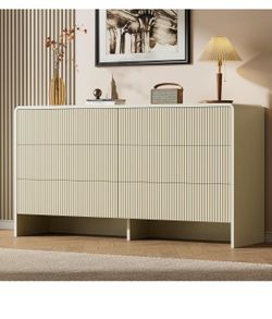 Black 6 drawer dresser