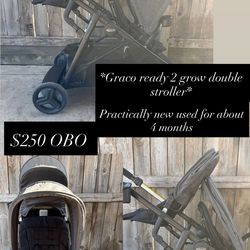 Graco ready 2 grow double stroller