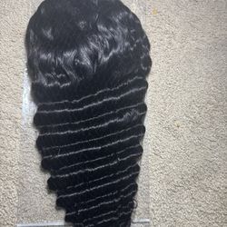 18” Deep Wave Human Hair