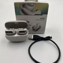 Bose Ultra Open Earbuds, Immersive Audio Open Ear Earbuds, Clip on Earbuds for Comfort, Running Earbuds with OpenAudio for Awareness