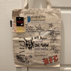 Stranger Things tote bag new nwt