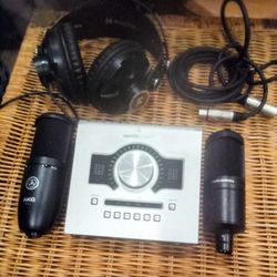 Apollo Twin Plus Akg P120 And Audio Technica Condenser