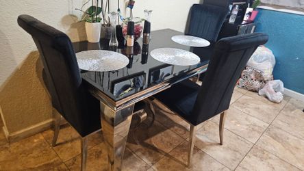 Table and chairs
