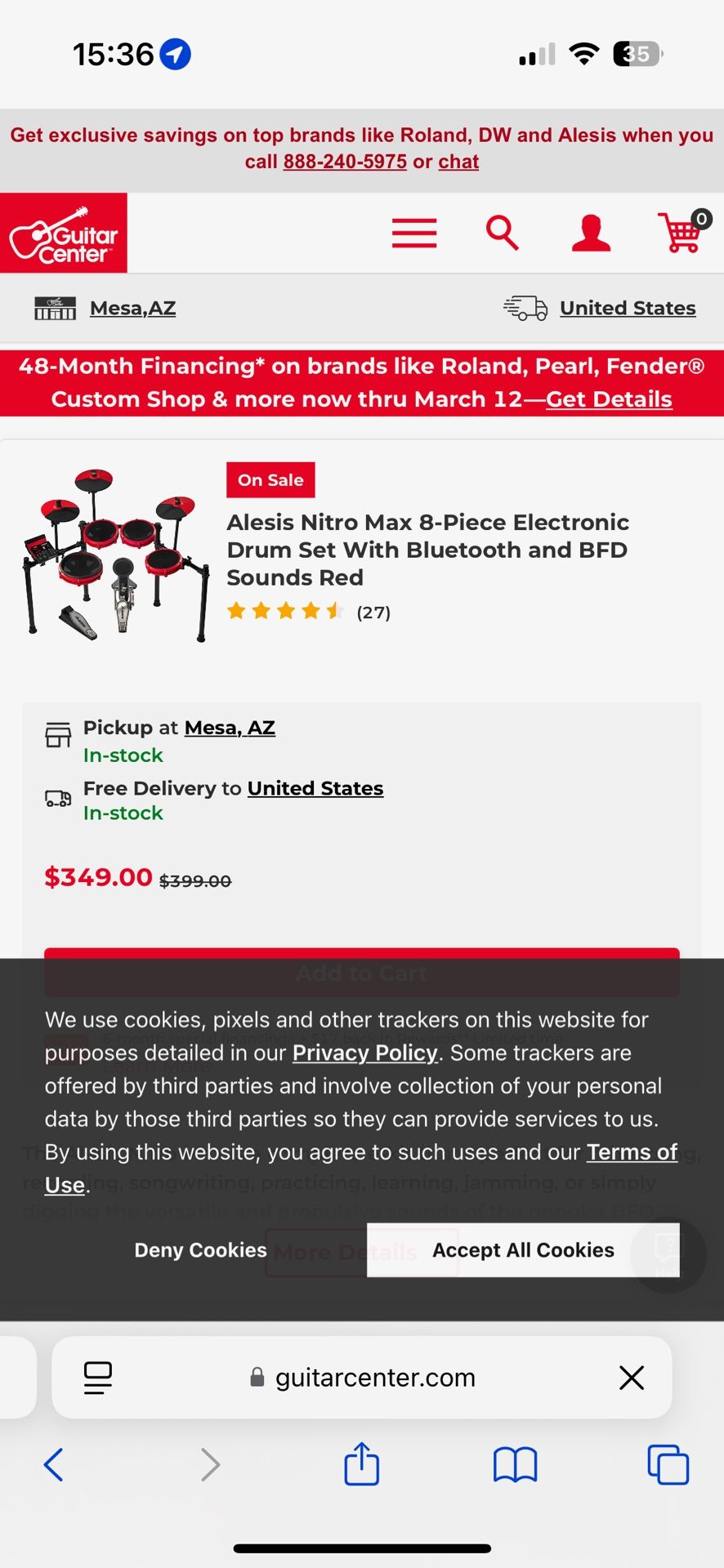 Drum Set Brand New