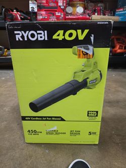 40V Cordless Ryobi Blower