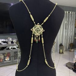 Moroccan Shoulder Chain Jewelry 