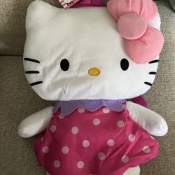 Hello Kitty Plush Backpack