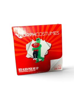 Morph Kids Red Inflatable Alien Costume, Blow Up Aliens Outfit, Blow Up Alien Get ready for out-of-this-world fun with this inflatable alien kids cost