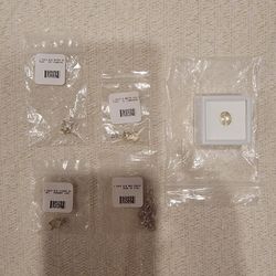 BRAND NEW!!! 7 PIECE LABRADORITE SET WITH STERLING SILVER CHAIN AND CASTINGS