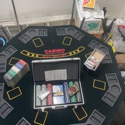 Professional Poker Players Table