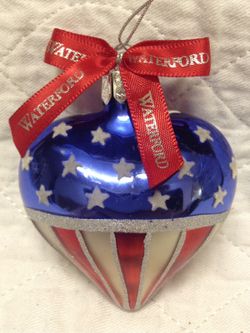 Waterford glass ornament