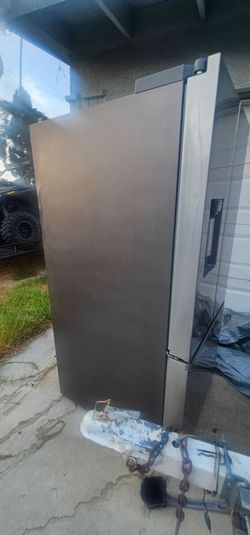 Stainless Steel Side-by-Side Refrigerator