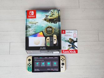 Nintendo Switch OLED 🔥 512GB 🔥  150 Games + Live TV/Sports/Movies