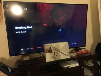 65" 4k tv with Xbox One S